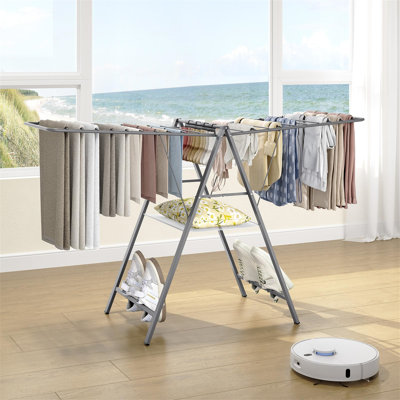 Metal Foldable Gullwing Drying Rack