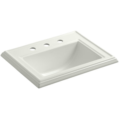 Memoirs® Rectangular Drop-In Bathroom Sink with Overflow