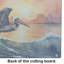 Planche à découper en verre Pelican Fiery Sunset