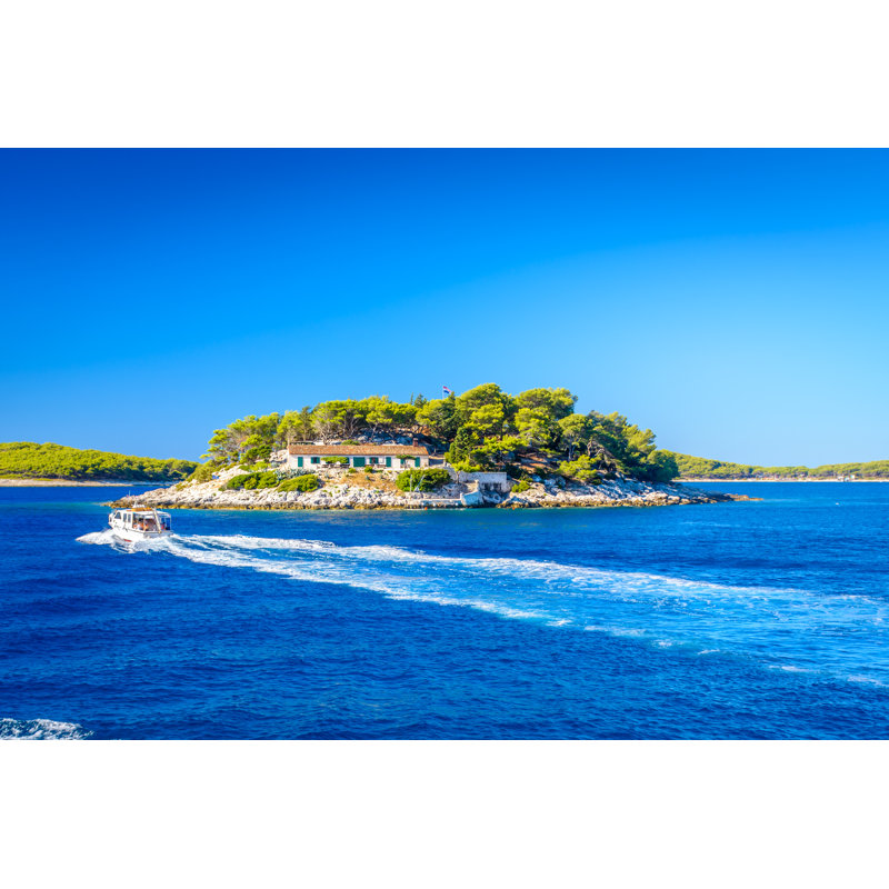 Islands In Croatia - Wrapped Canvas Print, 30cm H x 46cm W x 3.8cm D