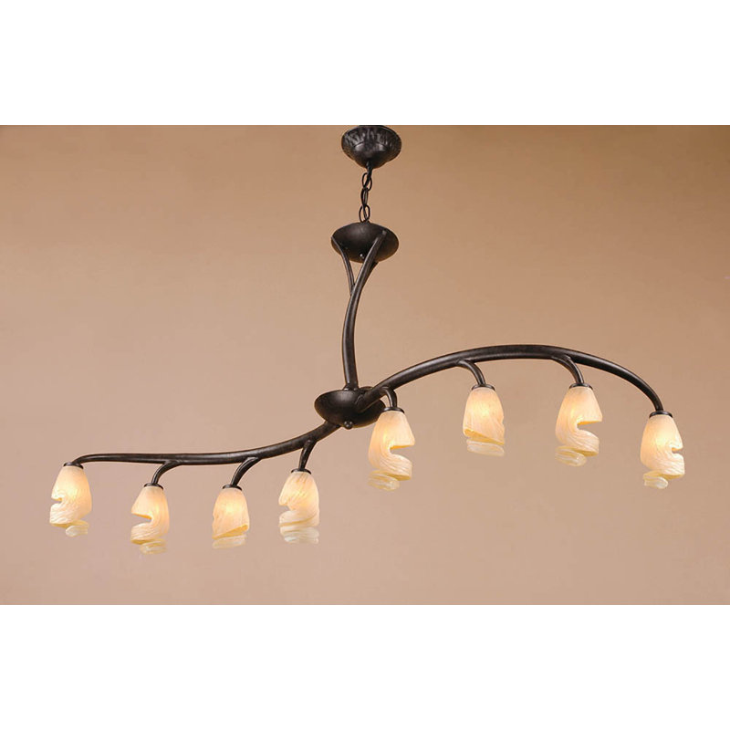 Kleinman 8 - Light Shaded Chandelier