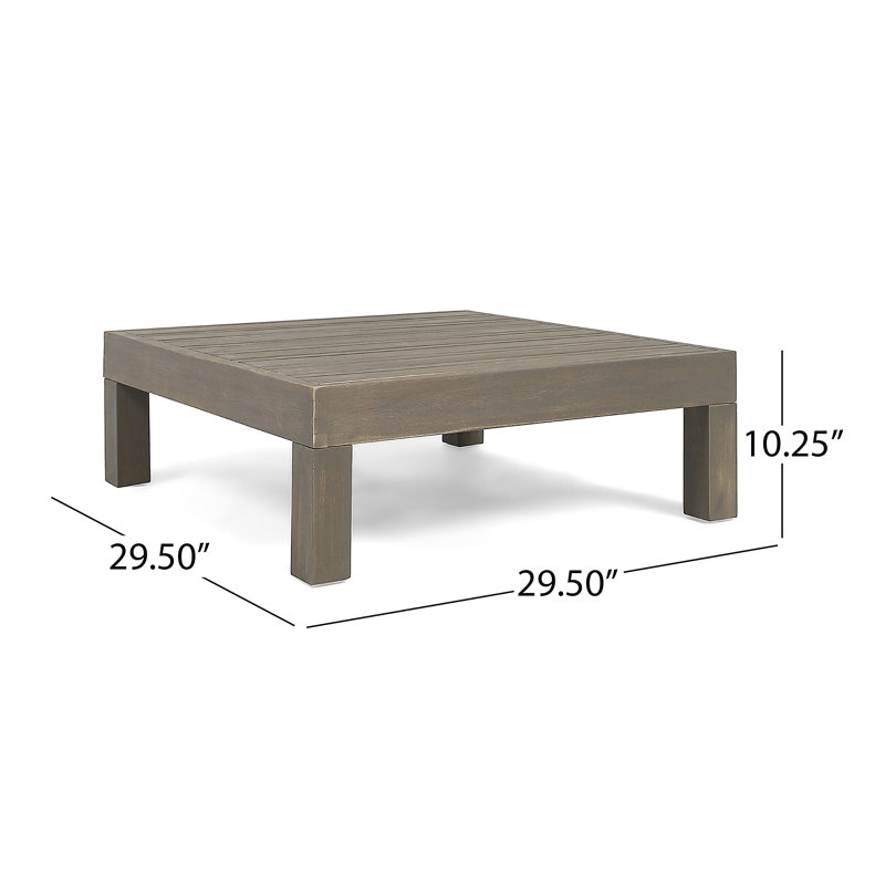 X-Back Corner Bench-R With Coffee Table