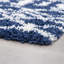 Tapis bleu marine / blanc Jemima-440825887
