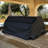 Covered Living 30″ Grey Vinyl Built-In BBQ Grill Cover / Outdoor Kitchen Island Heavy Duty, Water Repellent-49811849-105788541