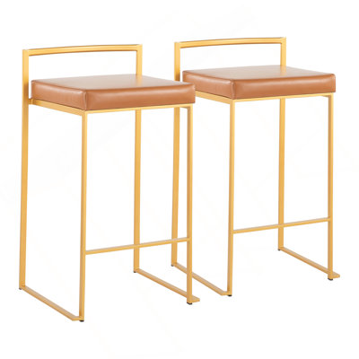 Tabouret de comptoir empilable Fuji