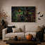 «Dark Plague Doctor» squelette avec serpent et art mural d'Halloween-340015070