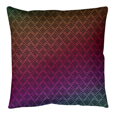 Katelyn Elizabeth Square Maze Floor Pillow