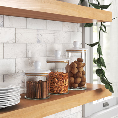 Jana Glass Canister - Set of 3