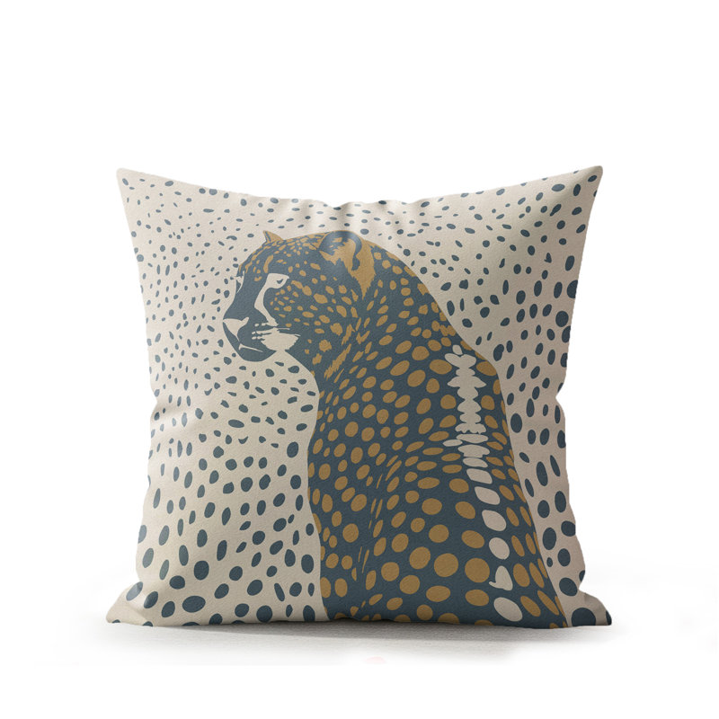 Coussin d'intérieur Cori, Marée de midi, 20 x 20