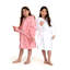Peignoir en microfibre / molleton en polyester avec poches et capuche-95376727-95376731
