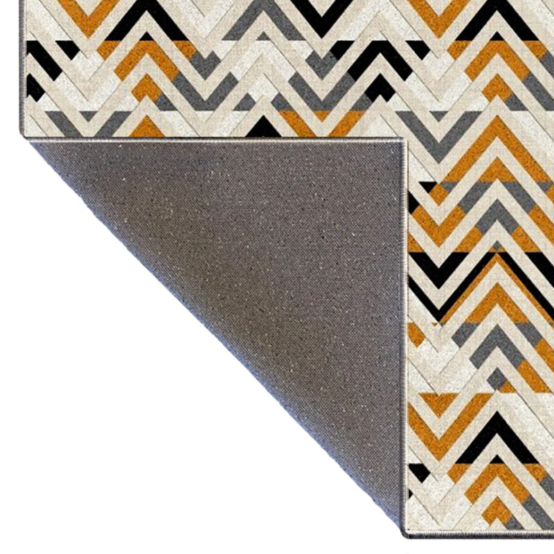 Tapis en coton Johana, Rectangle 3 pi 11 po x 6 pi 7 po