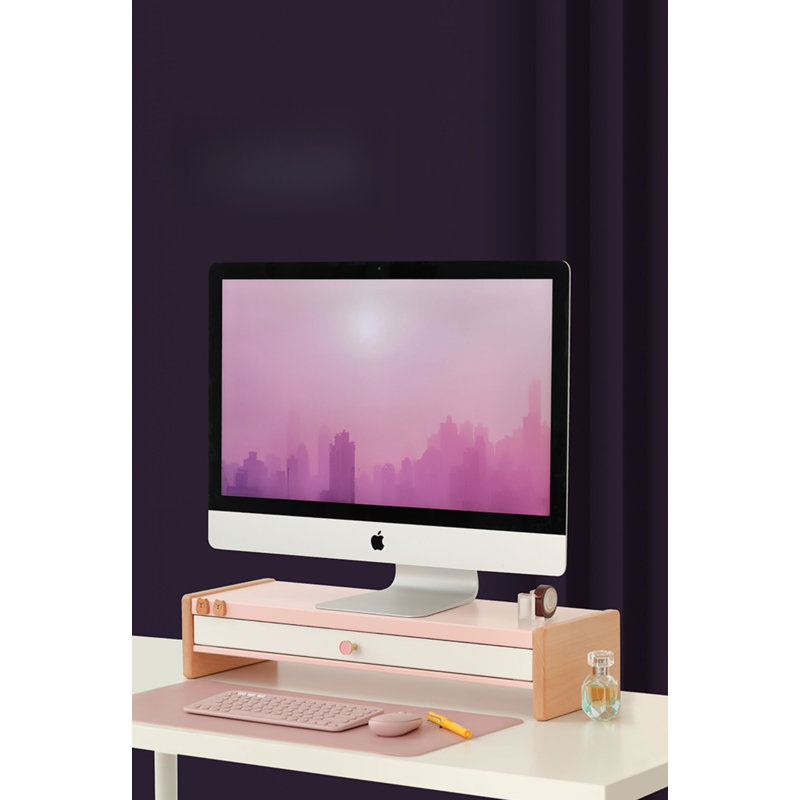 Manufactured Wood Monitor Stand