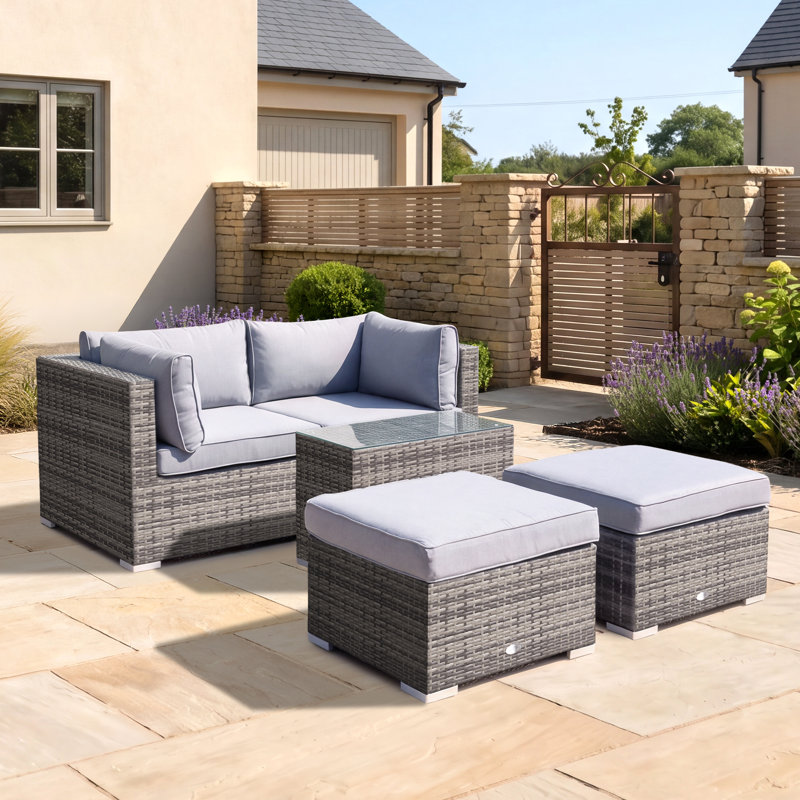 Napoli 4 Seater Rattan Sofa Set