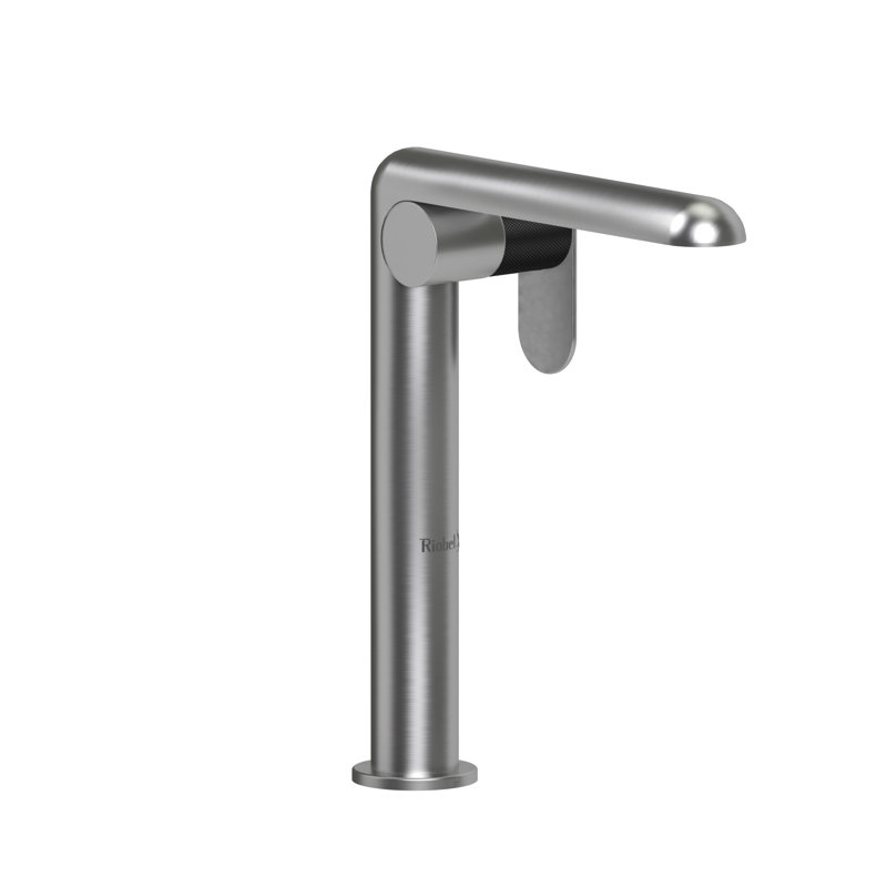 Robinet de lavabo vasque Ciclo ™, Chrome brossé / noir