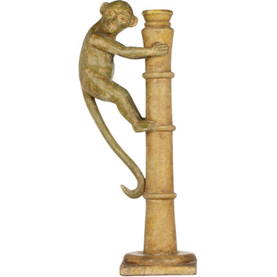 Statue de bébé singe