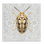 Art mural rétro sur bois à motif floral de coccinelle par Danhui Nai
