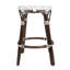 Tabouret de bar et de comptoir en rotin tissé à la main Alastair-799526594-799526605