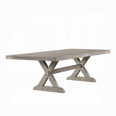 ACME Rocky Dining Table, Gray Oak
