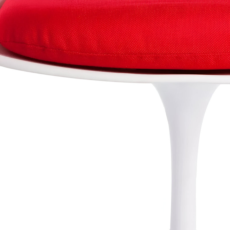 Chaise avec accoudoirs Peony, Rouge, 4