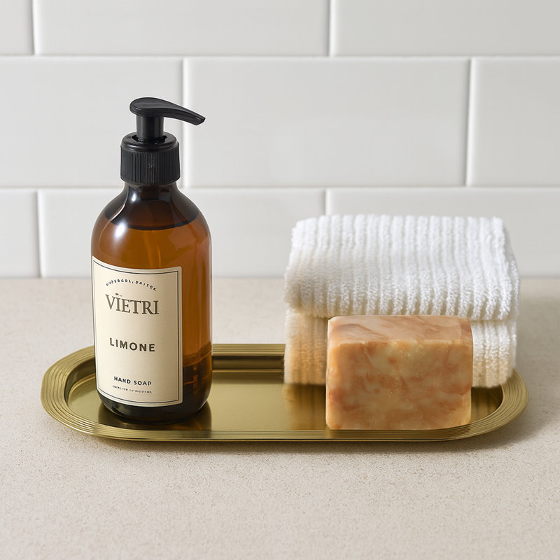 Jewel Bathroom Tray