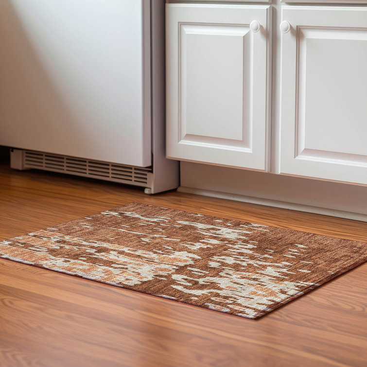 Premium Machine Washable Prisco Paprika Rug