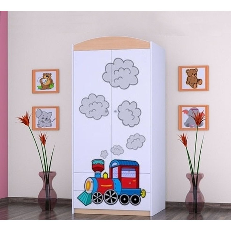 Christy 2 Door Wardrobe, Beige