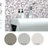 Eterna Hex 1" x 1" Glass Mosaic Floor & Wall Tile-108486543
