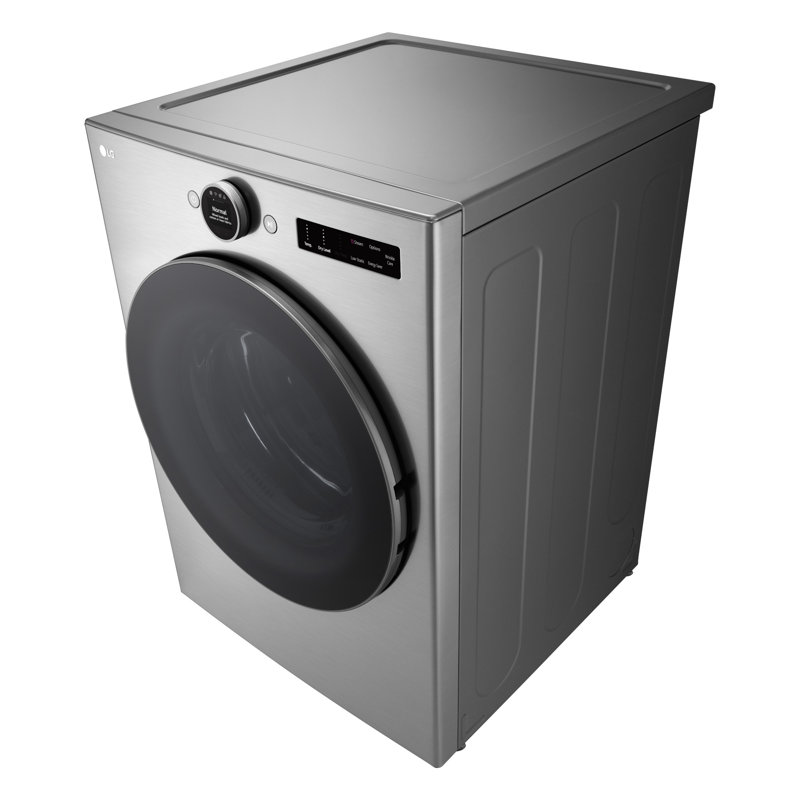 7.4 Cu. Ft. Ultra Large Capacity Smart Front Load Electric Energy Star Dryer With Sensor Dry & Steam Technology