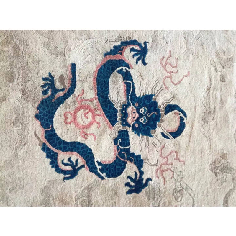 One-of-a-Kind 9'2" X 11'8" Rectangle Hand Knotted Area Rug