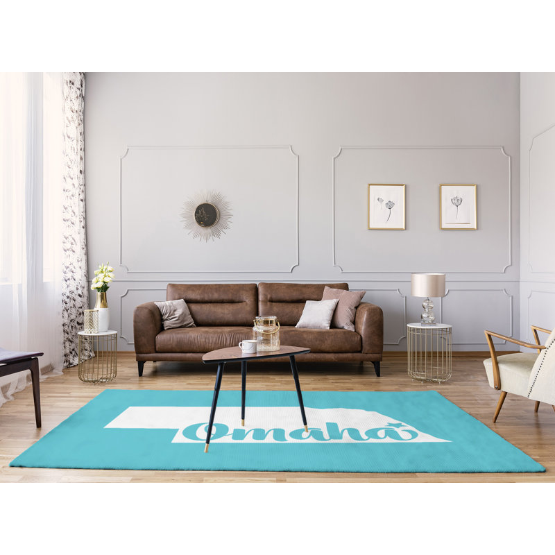 Tapis en poly-chenille omaha nebraska, Rectangle 9 pi x 12 pi