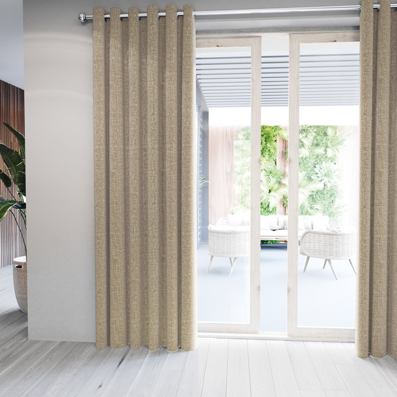 Kalo Room Darkening Curtain Pair, Blue, 168 W x 183 D cm