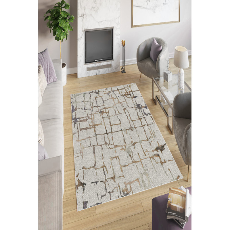 Premium Hall Carpet, 3.3 x 6.6 ft, Grey | 100% Polyester, 650 g/m² | Antibacterial, Non-Slip PVC Dot Underside | Machine Washable, Eco-Friendly, 0.2 in Pile Height | Perfect for Entryway, Living Room & Bedroom