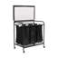 Rosembert Metal Laundry Room Organizer with Wheels