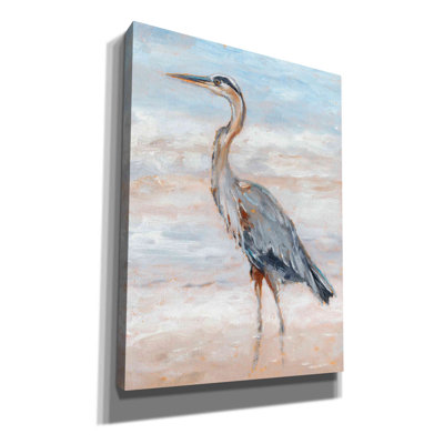 " Beach Heron II " by Ethan Harper Painting Print