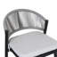 Tabourets de comptoir d'extérieur à structure en métal à hauteur d'assise de 26 po avec dossier en forme de feston en rotin PE, ensemble de 2, noir mat-1184398596-1184398599