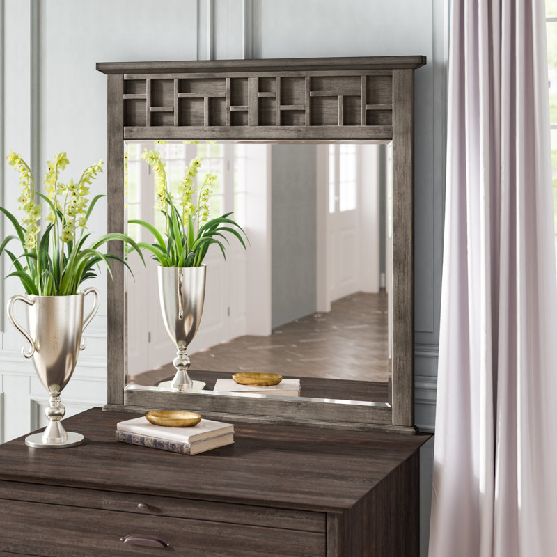 Wood Wall Mirror