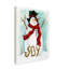 « bonhomme de neige et joy », art sur toile-31977528