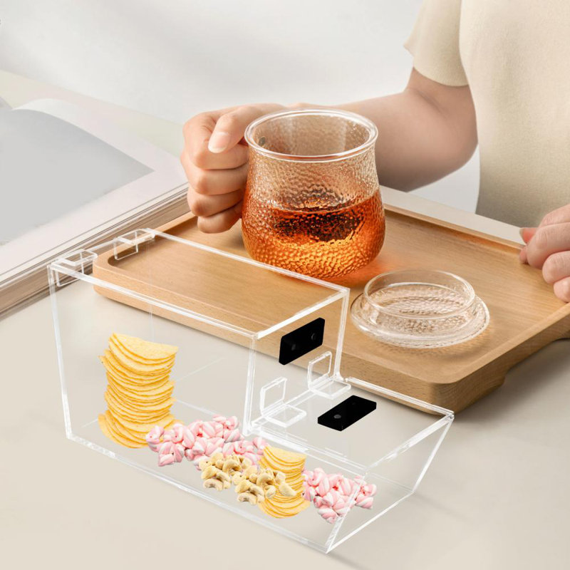 Chrysten Acrylic Candy Bin with Transparent Plexiglass Candy Dispenser