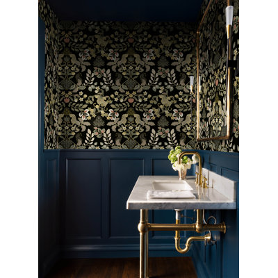 Getty Jungle Damask Wallpaper
