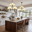 9 - Light Steel Chandelier-1163616286
