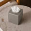 Hand Hammered Metal Tissue Box Cover-183846905