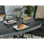 RIO 4 Seater dining set including parasol