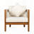 Acacia Wood Outdoor Club Chair-1262902194