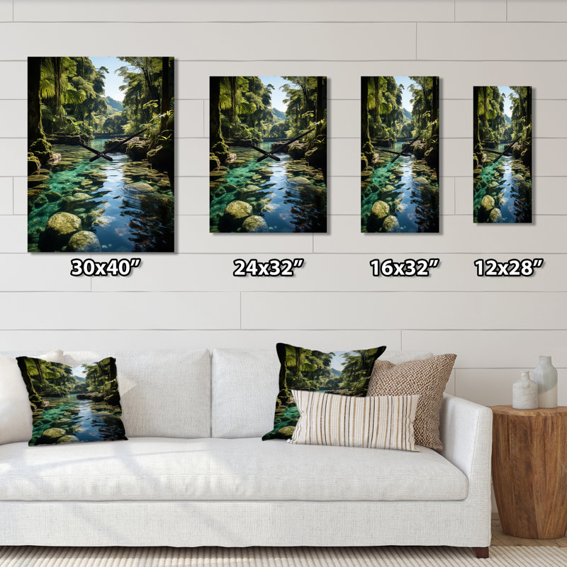 Horloge murale Dominicain Harmony Of Nature, H 40 po x l 30 po x P 1 po