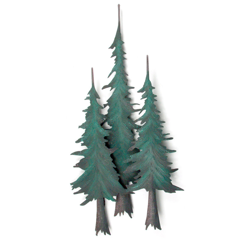 Handmade Rustic Landscape & Nature Wall Decor on Metal