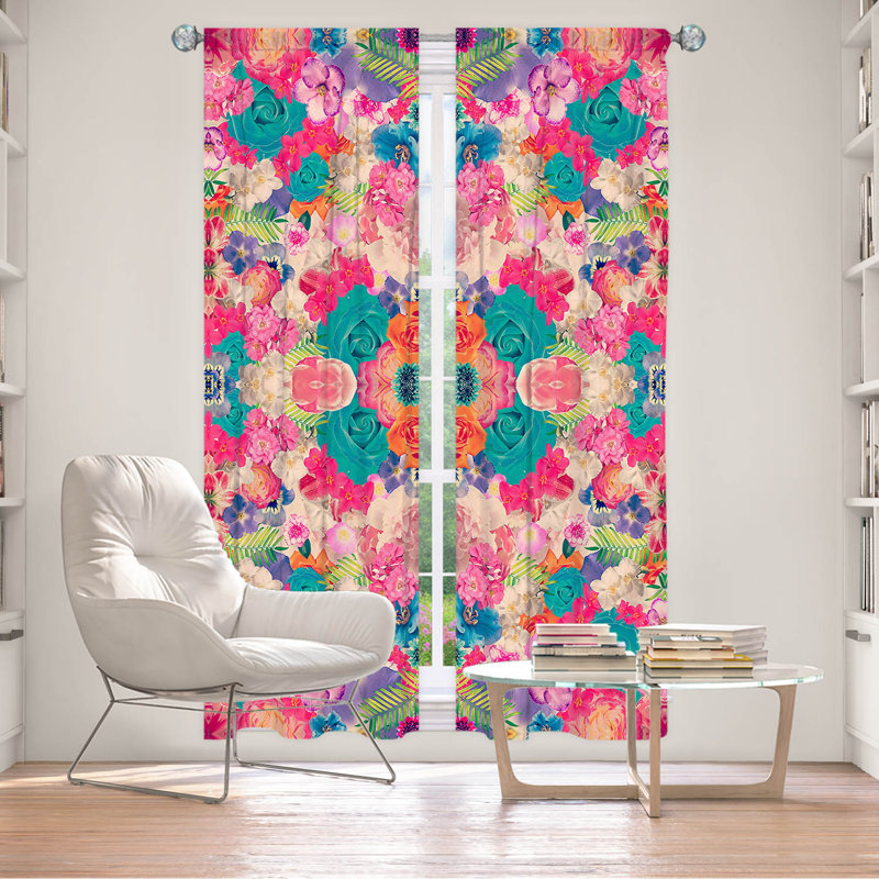 Room Darkening Curtain Pair, 20" W x 82" L