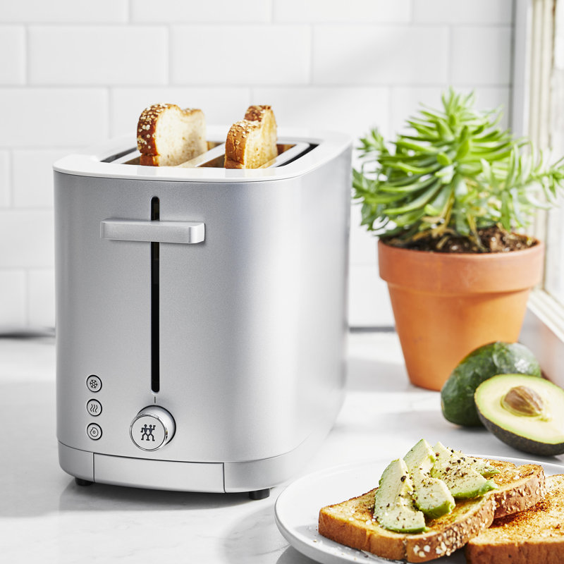 Enfinigy 2 Slice Cool Touch Toaster, Gray