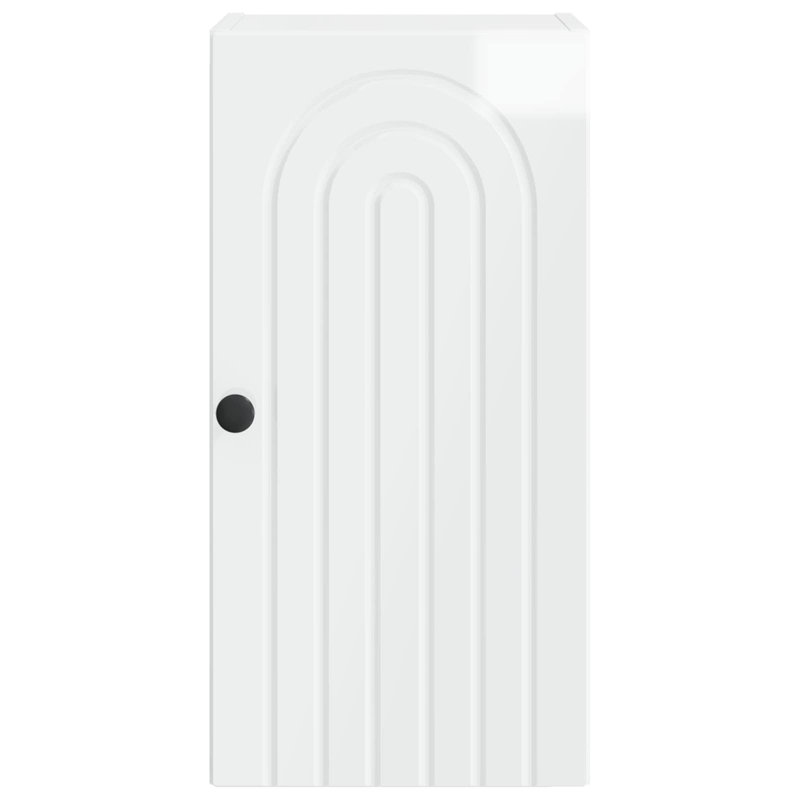 Bathroom Cabinet, High Gloss White