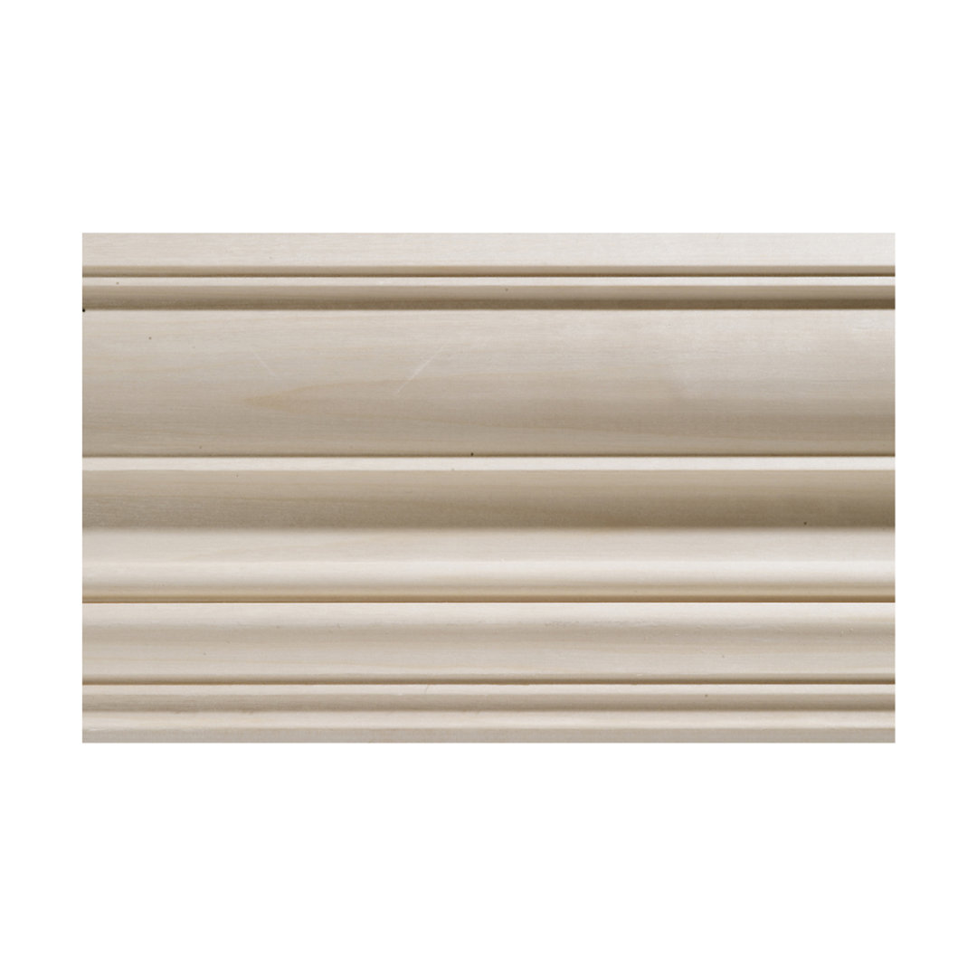 4.5'' H x 96'' W x 0.5'' D Wood Crown Ornamental Mouldings