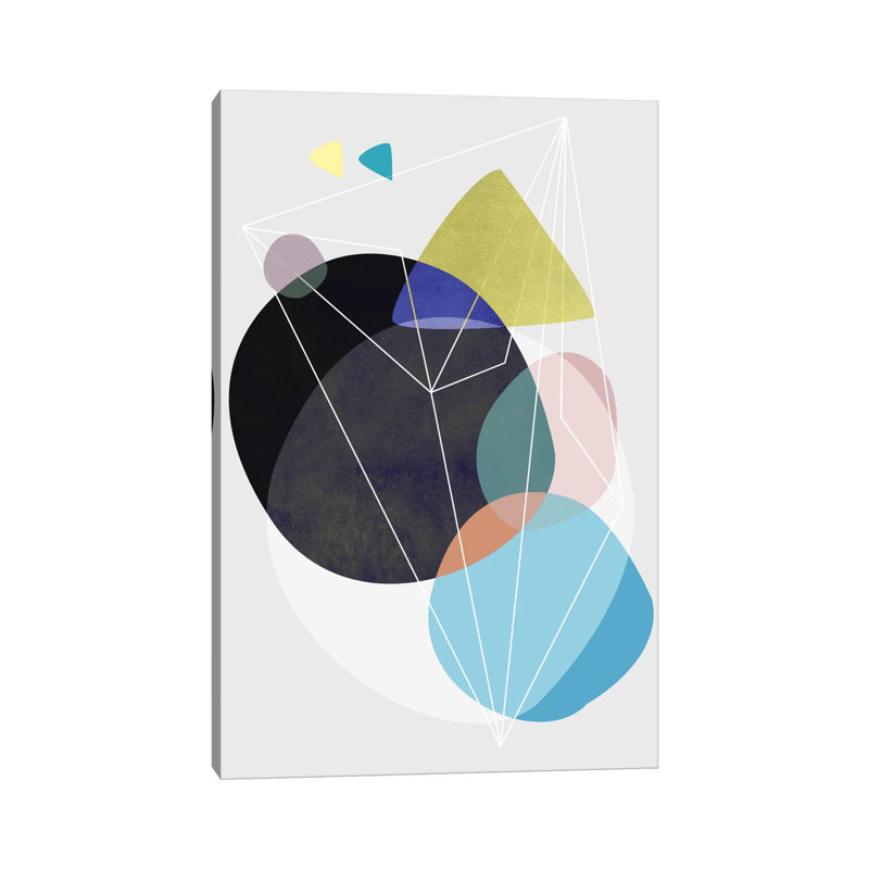 Graphic CLXXIII by Mareike Böhmer - Wrapped Canvas Print, 101.6 cm H x 66.04 cm W x 3.175 cm D